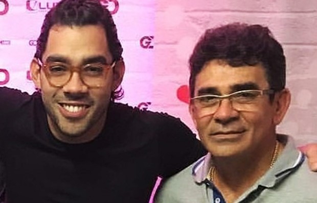 Gabriel Diniz e o pai, Cizinato Diniz (Foto: Reprodução/Instagram)