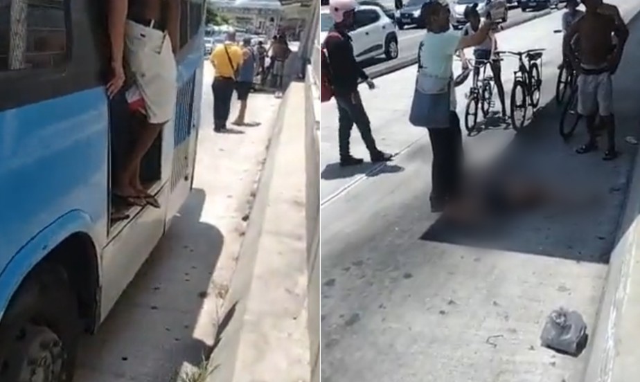 Mulher morre em acidente na estação Taquara do BRT
