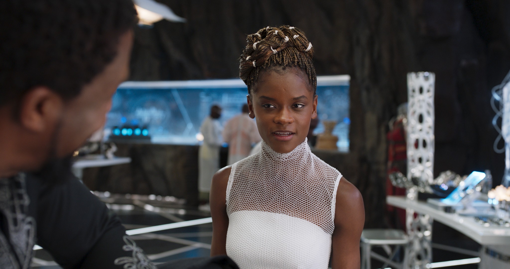 No set de 'Pantera Negra: Wakanda Forever', atriz Letitita Wright tem defendido opiniões anti-vacina (Foto: Divulgação/Disney/Marvel Studios)