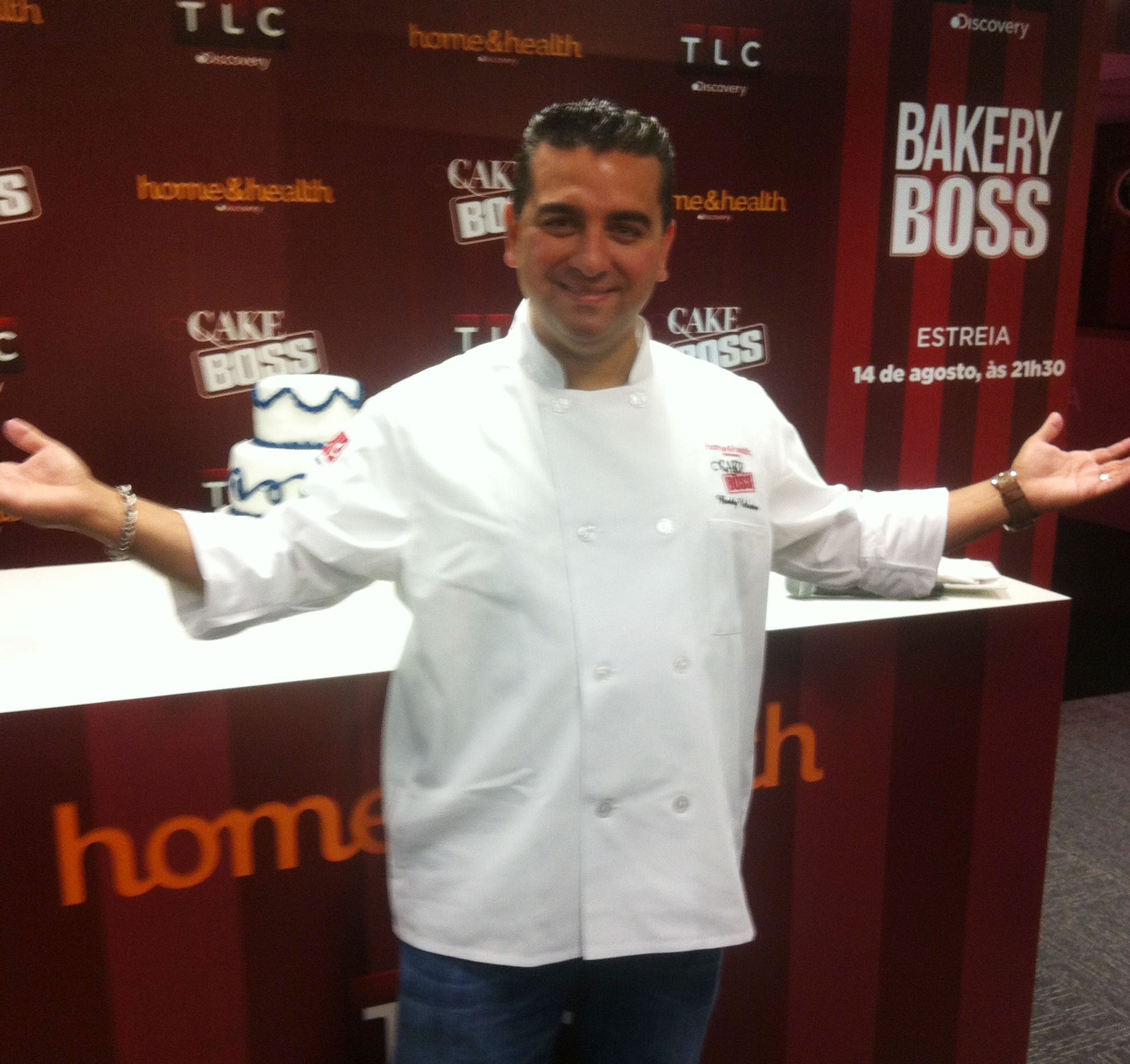 Buddy Valastro, o Cake Boss (Foto: Sasha Cruz)