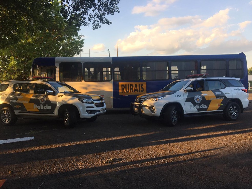 O ônibus saiu de Dourados (MS) e entregaria o entorpecente em Guarulhos (SP) — Foto: Polícia Rodoviária/Divulgação