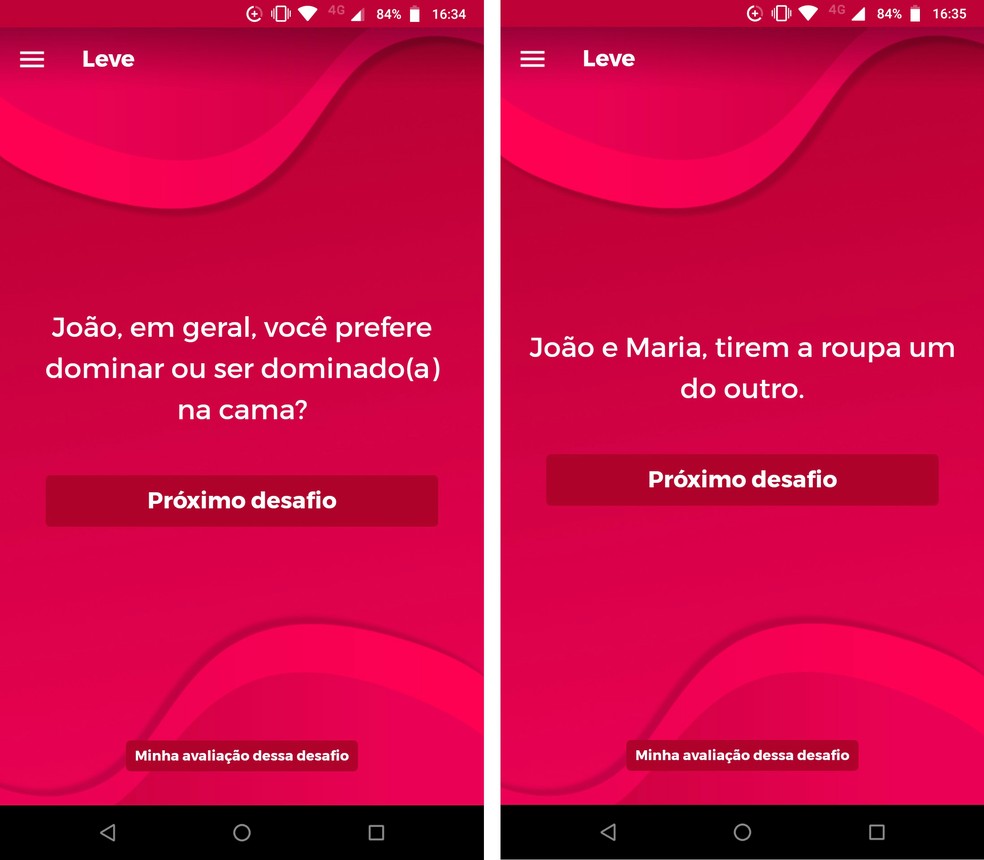 Jogo do Sexo para Casais aplicativo promete melhorar seu relacionamento Produtividade TechTudo