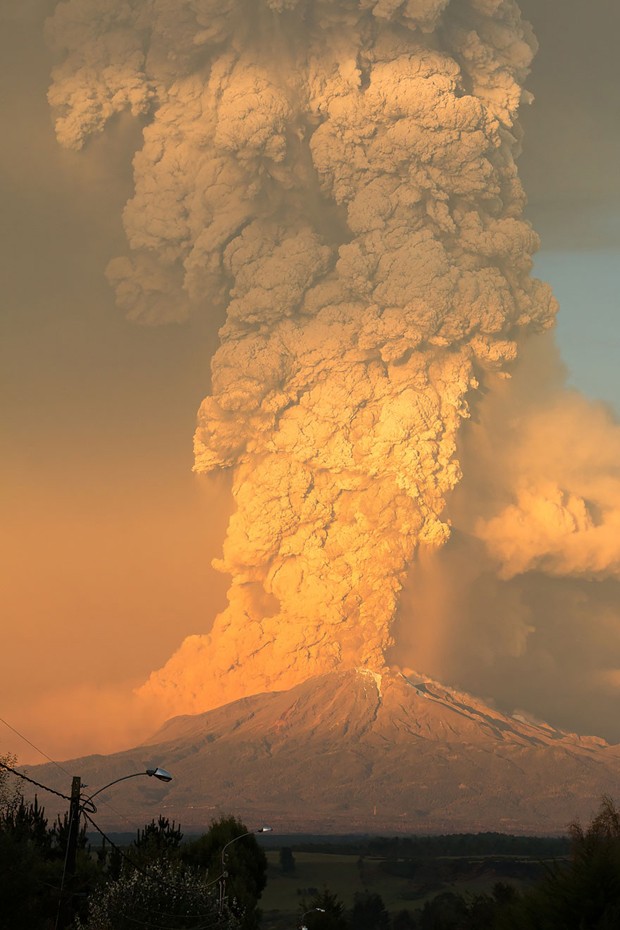 Erupção (Foto: Roger Smith / reprodução)