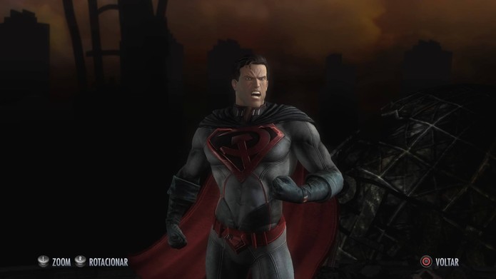 Superman de A Foice e o Martelo em Injustice (Foto: Reprodução/Felipe Vinha)