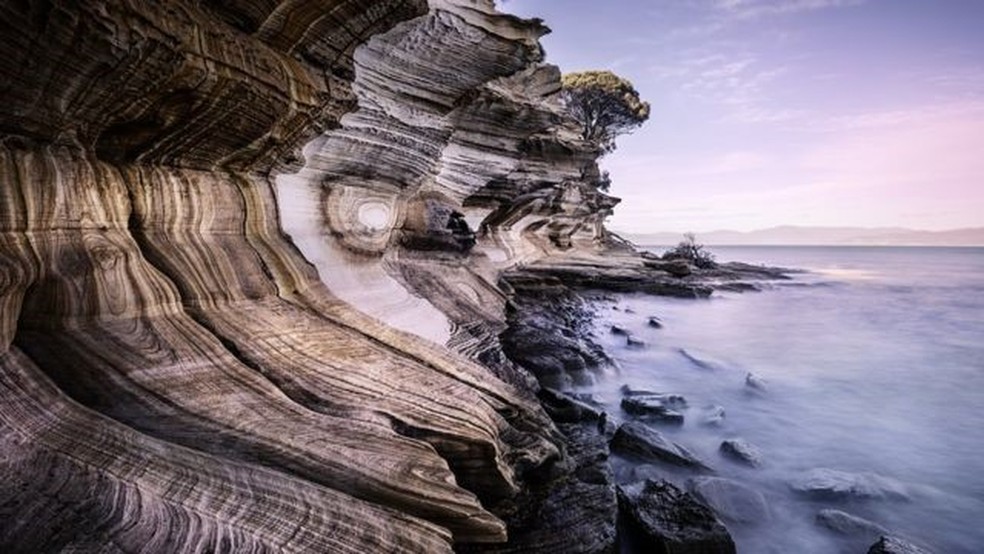 Parque Natural Ilha Maria, na Austrália — Foto: Getty Images via BBC