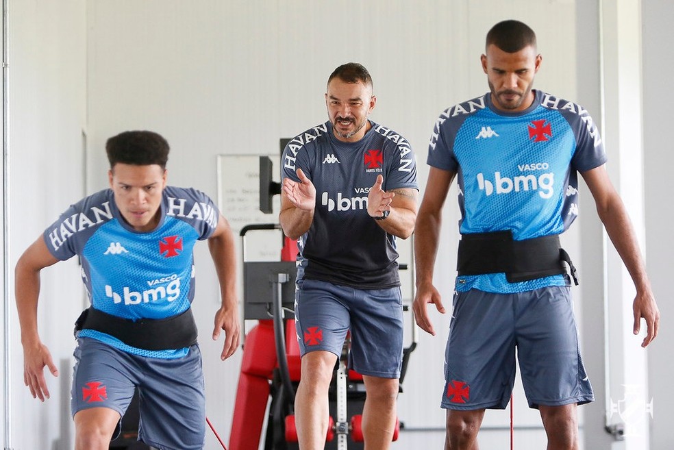  Marquinhos Gabriel e Ernando foram dois dos refor�os contratados em 2021 � Foto: Rafael Ribeiro/Vasco.com.br