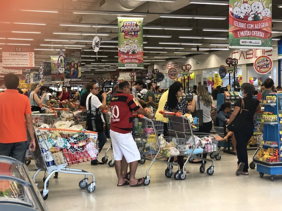 Não há necessidade de estocar produtos, segundo Assurn — Foto: Natália Noro