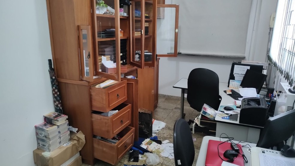 Igreja alvo de criminoso em Tupã — Foto: Divulgação