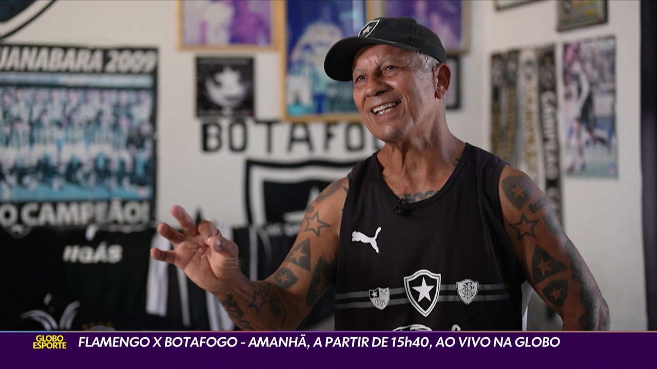 Torcedor demonstra paix&atilde;o sem limites pelo Botafogo