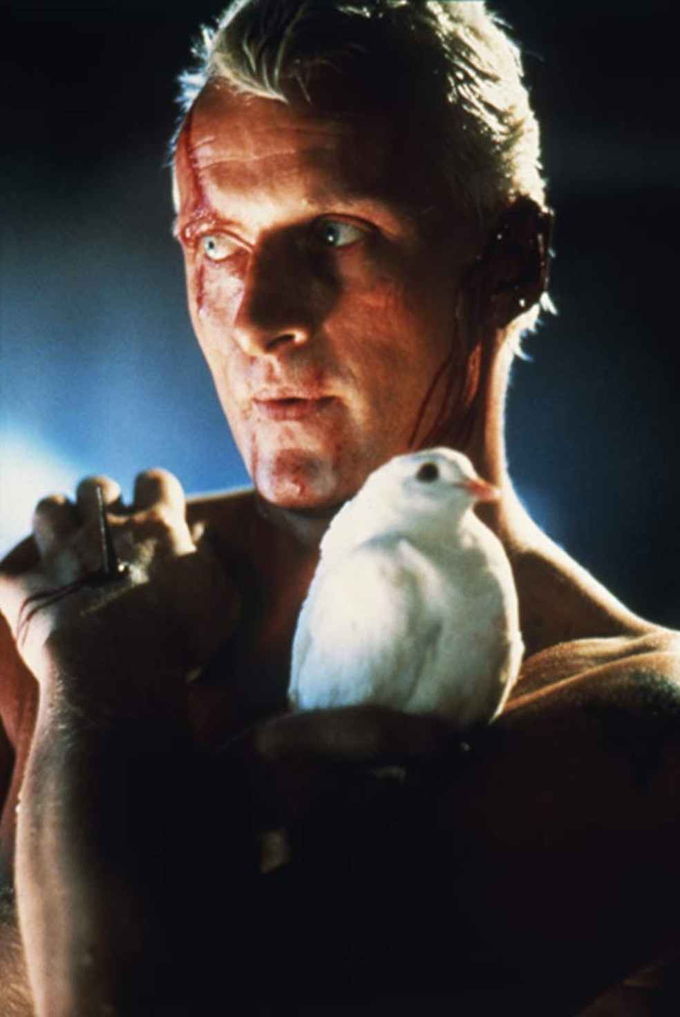Rutger Hauer em cena de 'Blade Runner' (1982) — Foto: Divulgação
