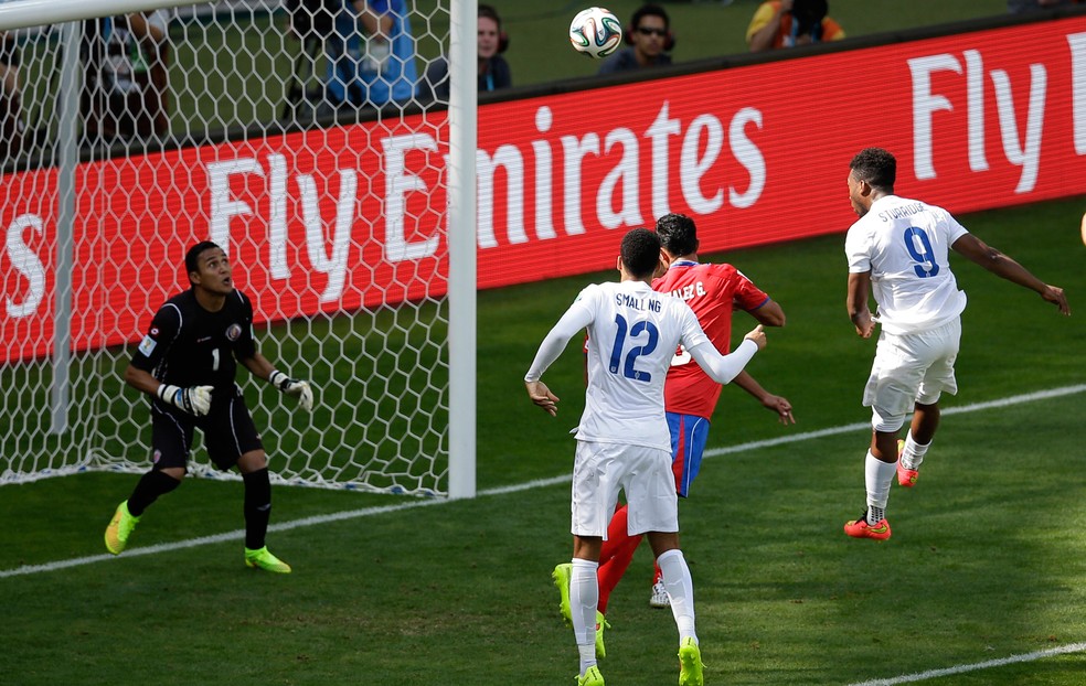 Navas durante Costa Rica x Itália, na Copa de 2014 — Foto: AP 
