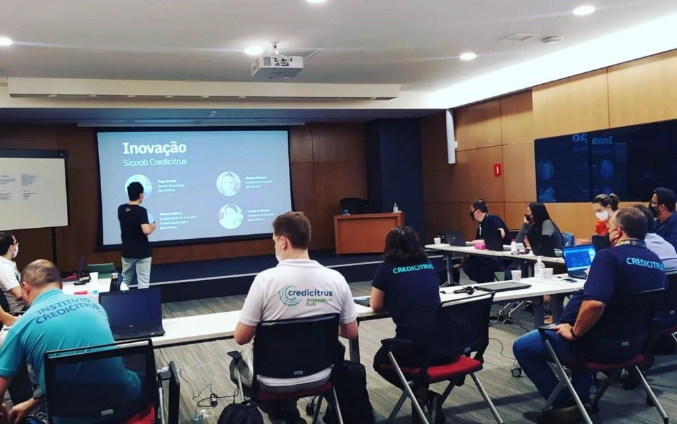 Time do Onovolab e Credicitrus durante encontro em Bebedouro (SP) — Foto: Divulgação/Onovolab