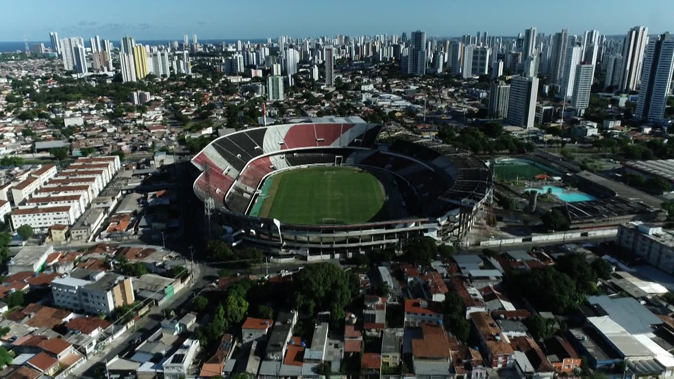 Estádio do Arruda, do Santa Cruz — Foto: Reprodução