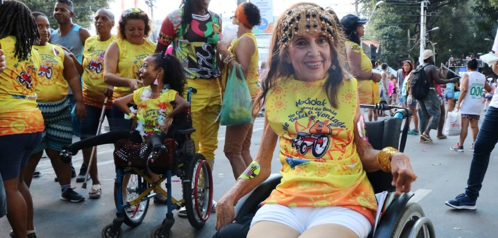 Luiza Câmera, defensora dos direitos das pessoas com deficiência, morre aos 75 anos, em Salvador — Foto: Divulgação / SJDHDS