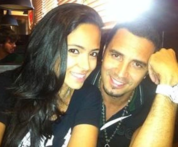 Latino com Dayanna Maia, do relacionamento com Izabel Cristina (Foto: Reprodução)