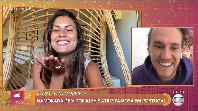 Vitor Kley Ganha Depoimento Da Namorada E Fala De Relacionamento A Distancia Na Quarentena Fique Em Casa Gshow