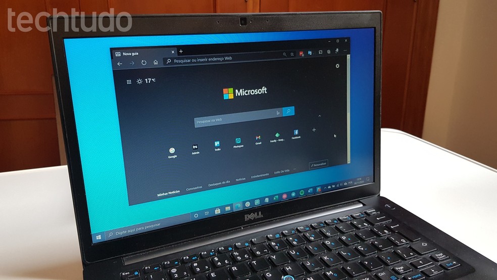 Veja seis motivos para usar o Microsoft Edge, navegador padrão do Windows 10 — Foto: Reprodução/Paulo Alves