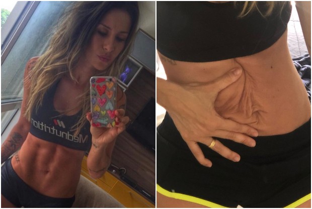 Lizi Benites mostra antes e depois em 6 anos: "Não é fácil ver o ...