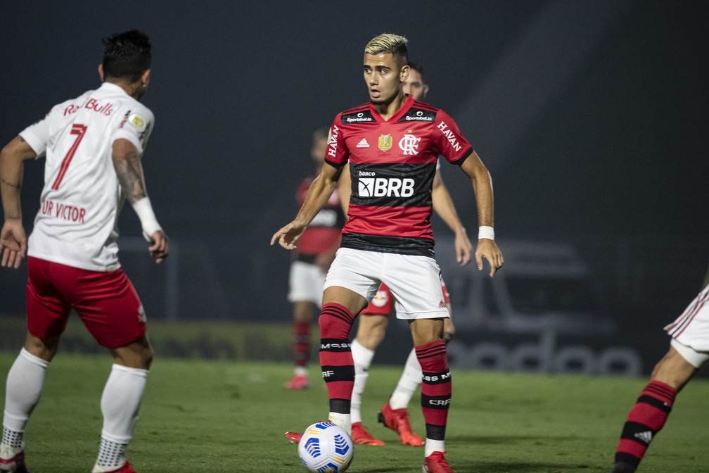 Andreas Pereira Flamengo — Foto: Alexandre Vidal / Flamengo