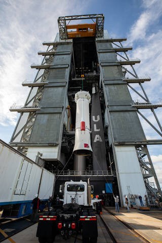 Preparações para o lançamento da missão Lucy, da Nasa (Foto: NASA/Kim Shiflett)