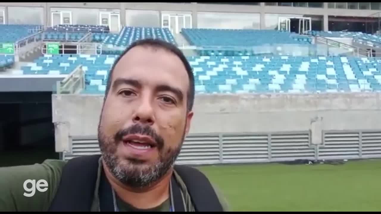 Boletim do Flamengo: veja preparativos da Arena Pantanal para a Supercopa