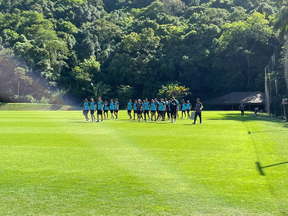 Botafogo realiza treinos para enfrentar o Cesar Vallejo pela Sul-Americana