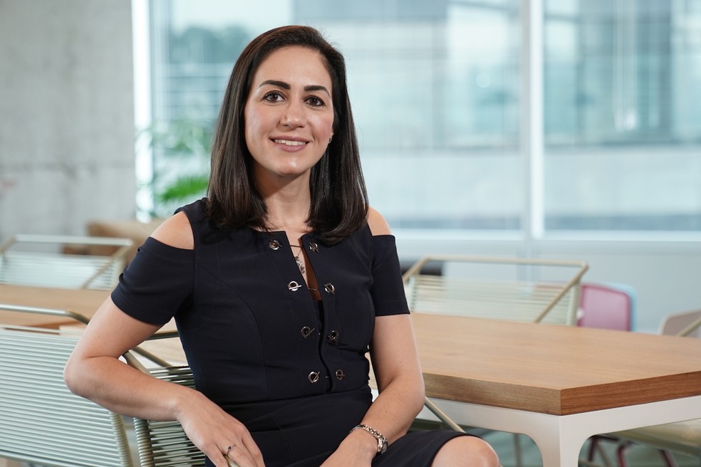 Cristina Junqueira, fundadora do Nubank, pode se tornar uma das poucas bilionárias do mundo cuja fortuna não tem origem em herança.  — Foto: Reprodução/Nubank 