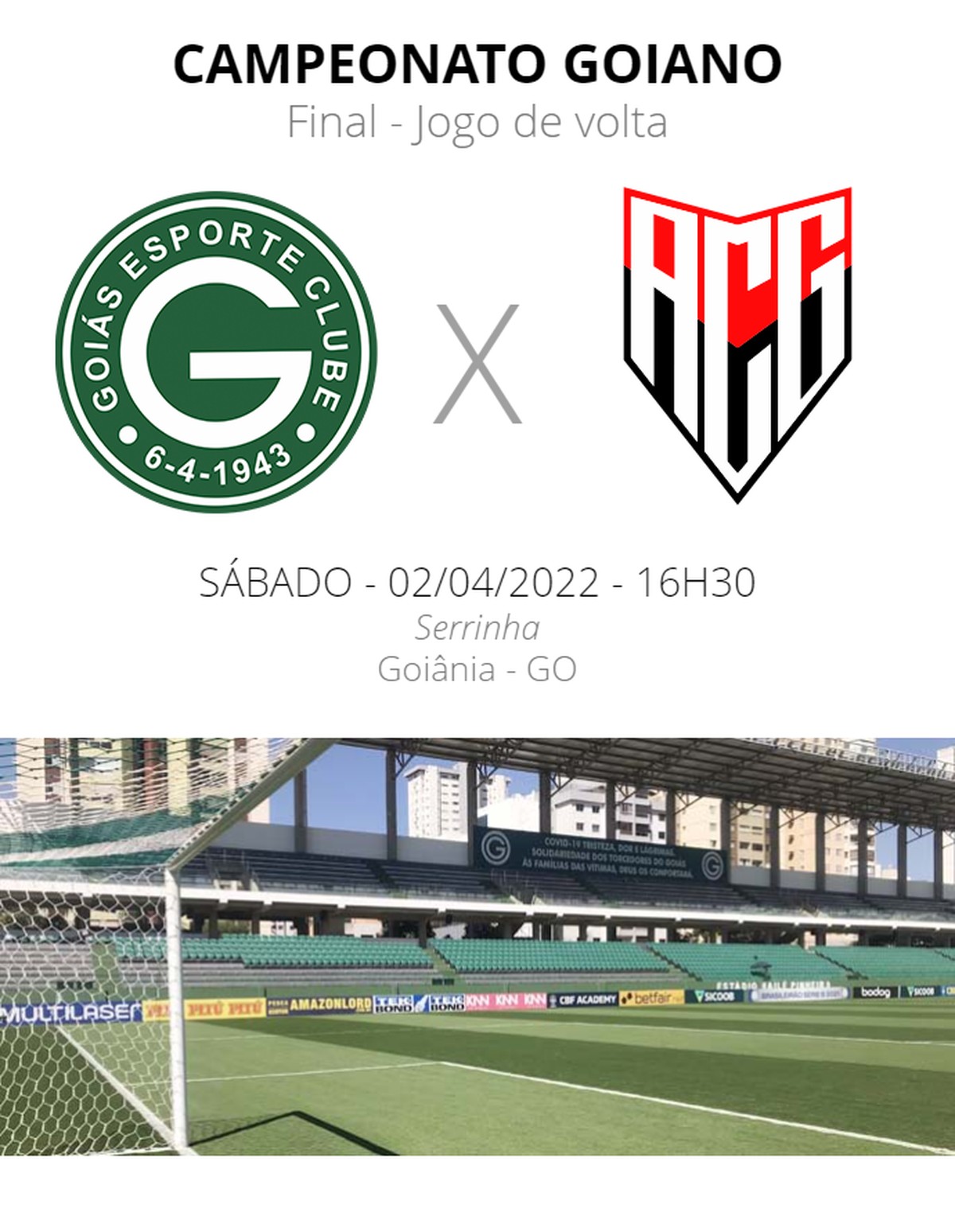 Goiás x AtléticoGO veja onde assistir, escalações, desfalques e