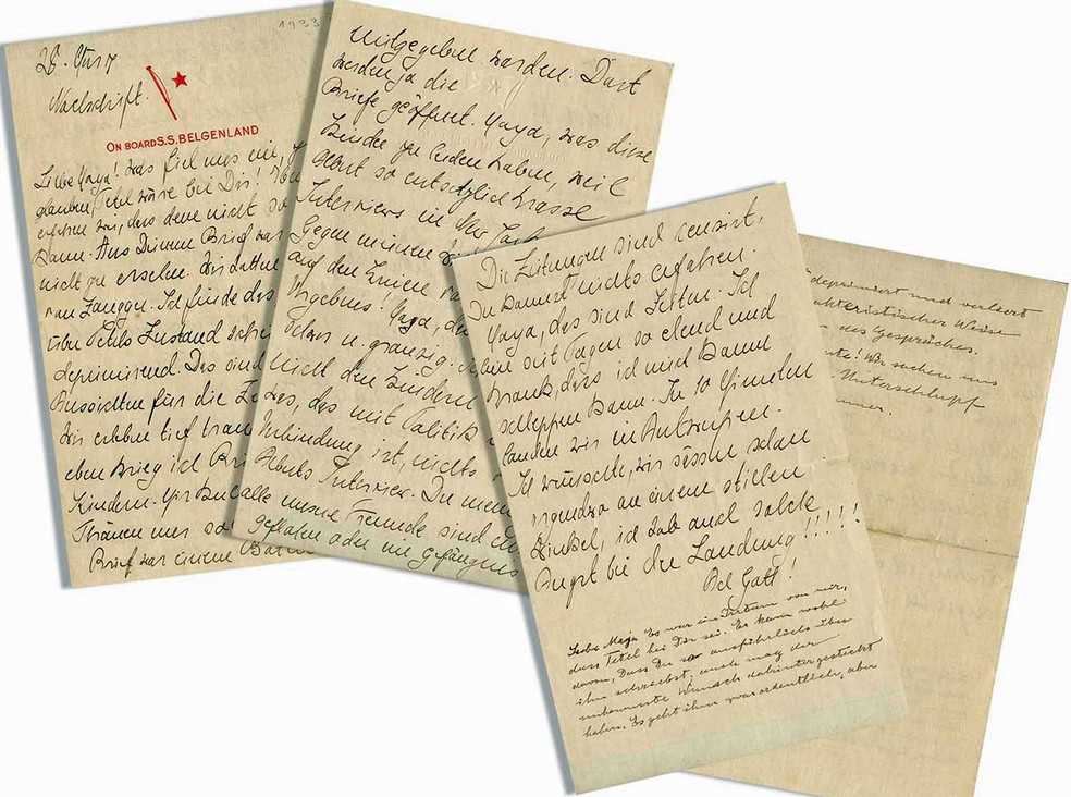 Carta de Einstein durante nazismo é leiloada por US$ 25 