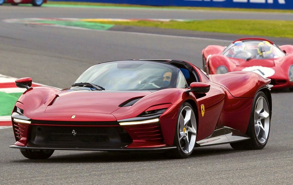 Ferrari Daytona SP3 faz parte da série de veículos Icona, com produção limitada — Foto: Reprodução/Internet