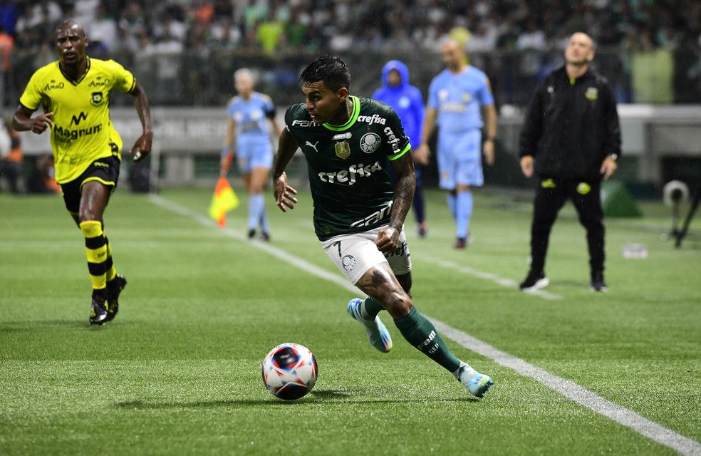 Palmeiras x São Bernardo, Dudu — Foto: Marcos Ribolli