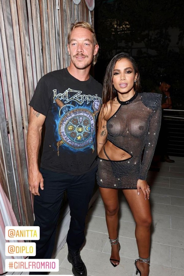 Diplo e Anitta (Foto: Reprodução/Instagram/Alexandre Tamargo/@ALTAimages)