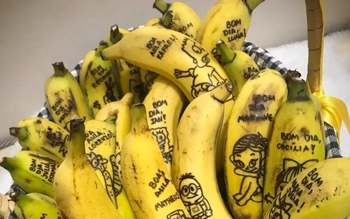 Como desenhar uma banana : Como desenhar frutas 