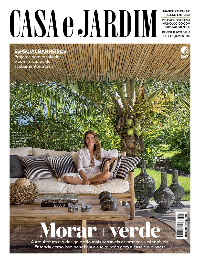 Capa da edição 794 da Revista Casa e Jardim (Foto: Divulgação)
