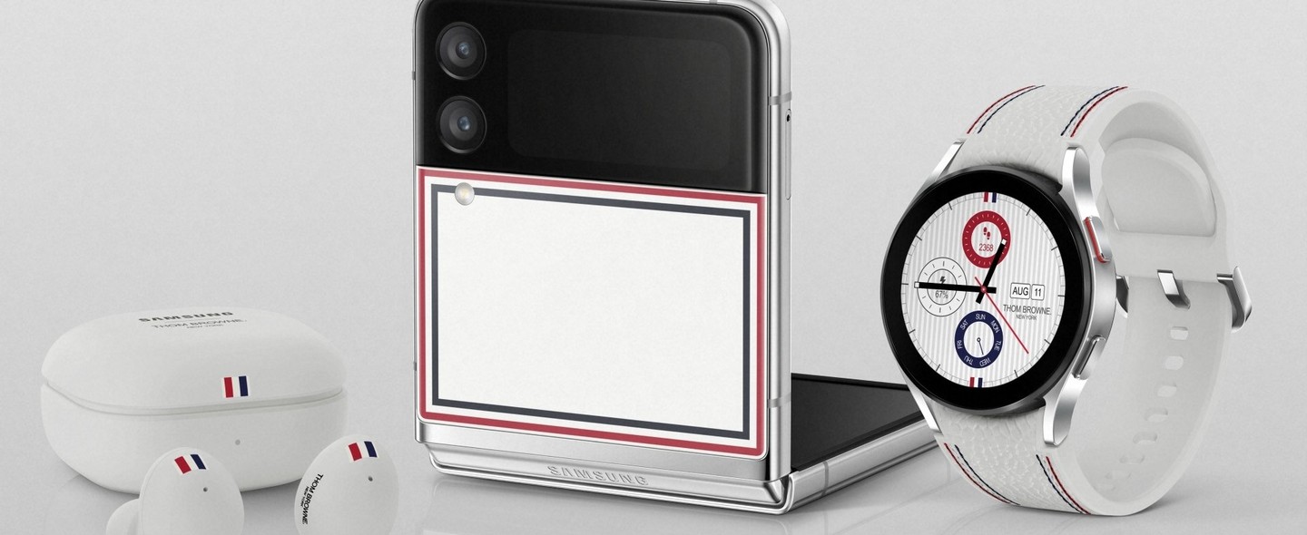 Celular de grife: Thom Browne se alia a Samsung em novo smartphone - GQ | Tecnologia