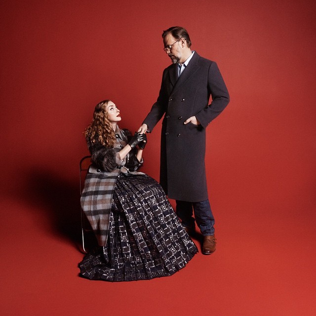 O casal artsy Rachel Feinstein e John Currin (Foto: Reprodução/Instagram)