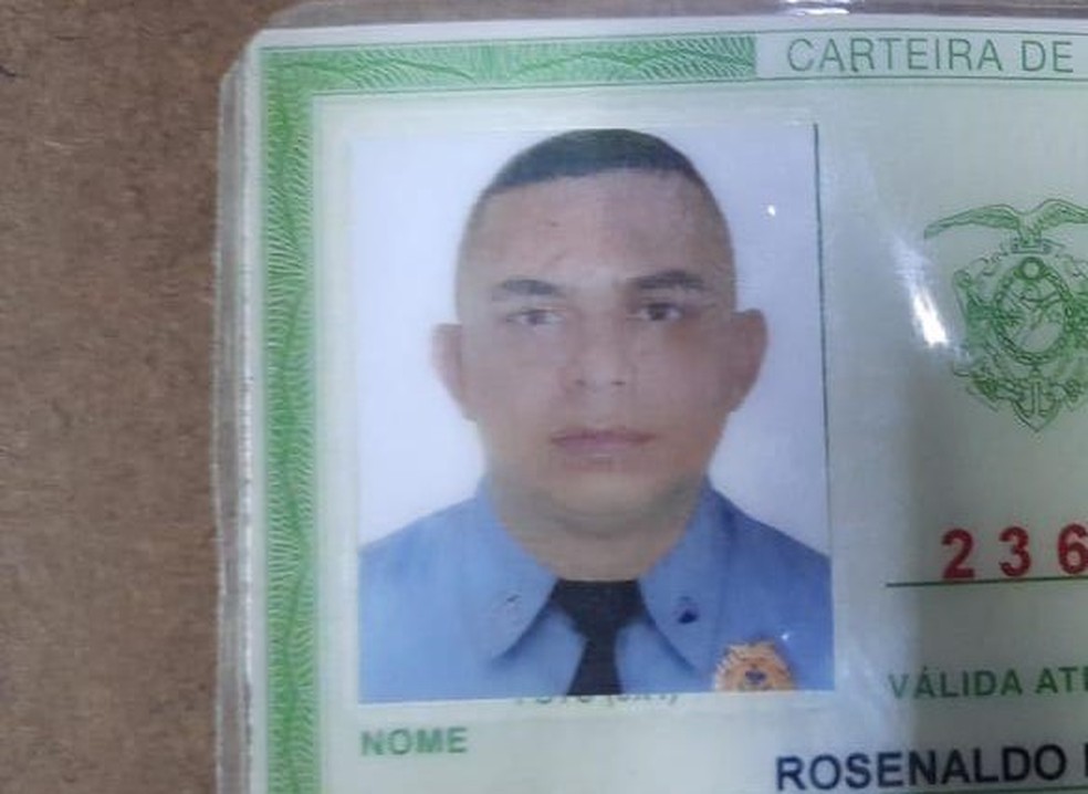 Policial Militar morto por criminosos em moto em Manaus — Foto: Divulgação
