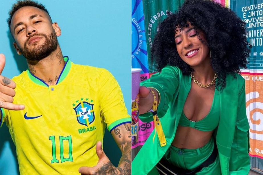 Neymar e Nath Finanças trocaram farpas nas redes sociais