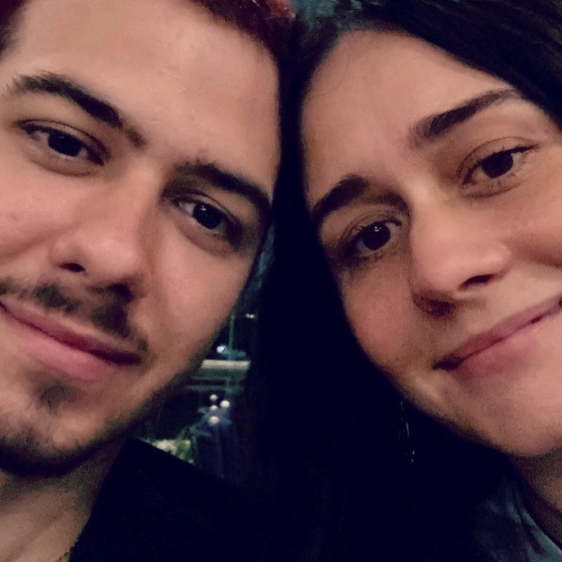 Alessandra Negrini  e Antônio Benício (Foto: Reprodução / Instagram)