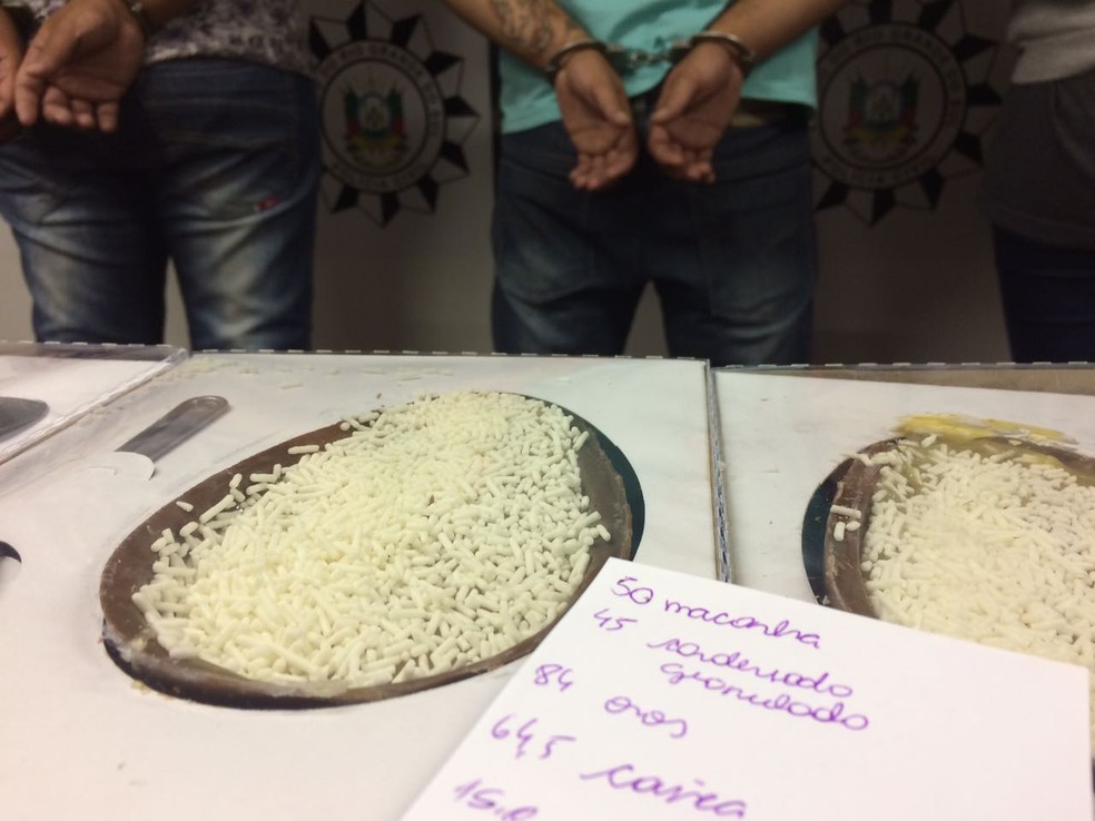 Ovos eram produzidos em fábrica artesanal em Gravataí, onde a polícia encontrou anotações de encomendas (Foto: Divulgação/Polícia Civil)