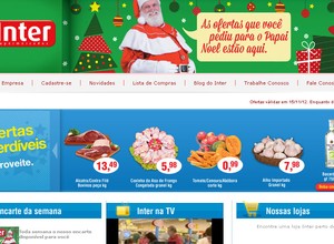  Site Inter Supermercados (Foto: Reprodução da internet)