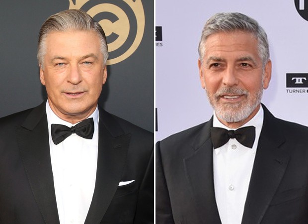 Alex Baldwin e George Clooney (Foto: Getty Images)