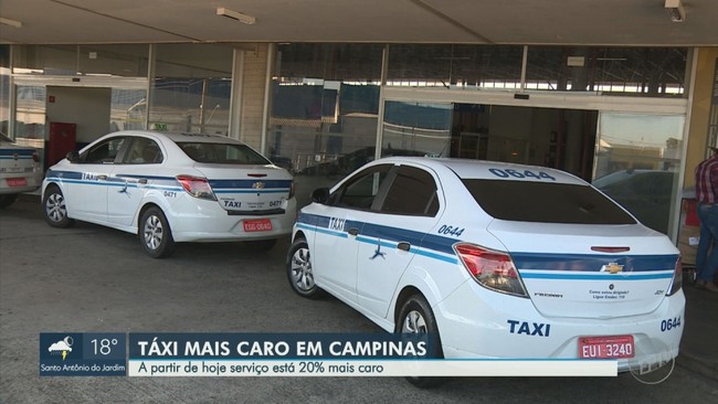 Aumento de 20% no valor da corrida preocupa taxistas de Campinas