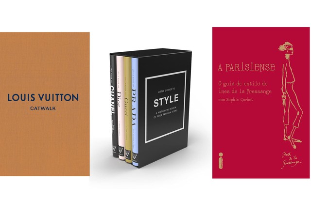 Livro "Louis Vuitton", "Little Guides to Style" e "A Parisiense"  (Foto: Reprodução/ Amazon)
