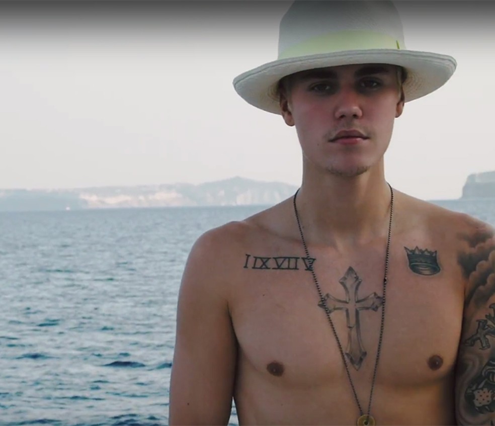 Justin Bieber lança clipe para Company — Foto: Reprodução