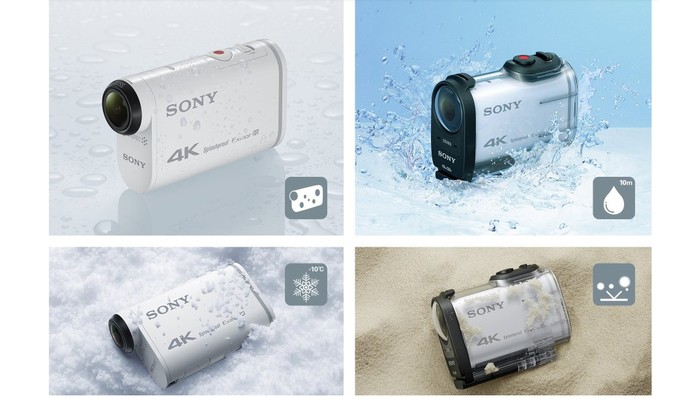 Câmera da Sony permite fazer gravações em 4K (Foto: Divulgação/Sony)