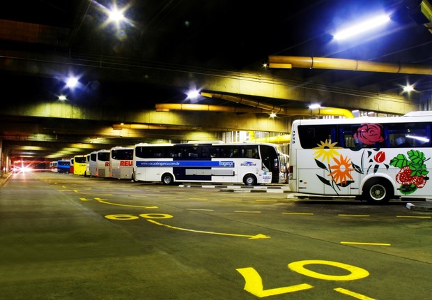 Empresas de ônibus enfrentam concorrência com plataforma Buser (Foto: Divulgação/ Terminal Tietê)