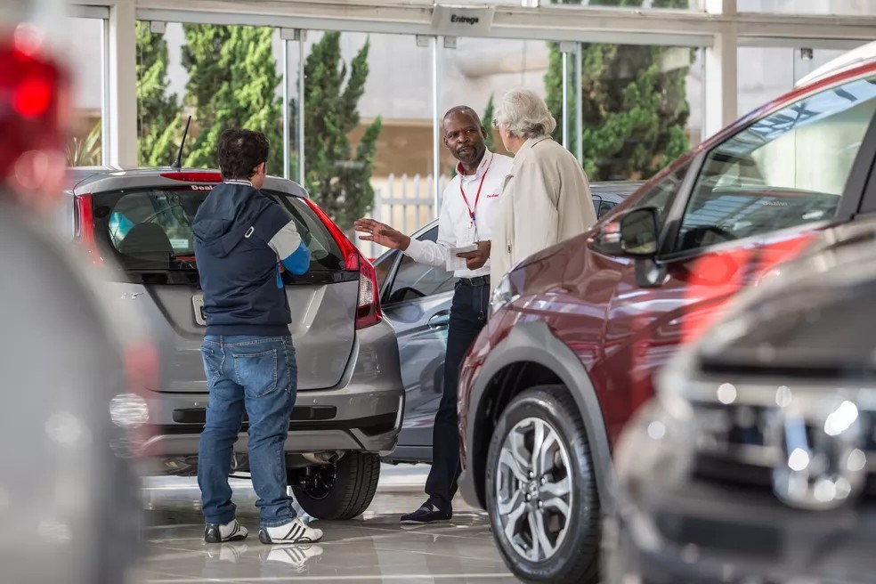 Março forte no mercado automotivo: o salto foi de 35,5% sobre o mesmo mês de 2022. — Foto: Fábio Tito/G1