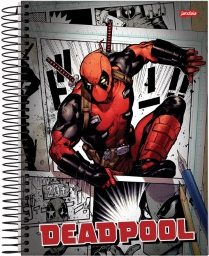Caderno Deadpool (Foto: Divulgação)