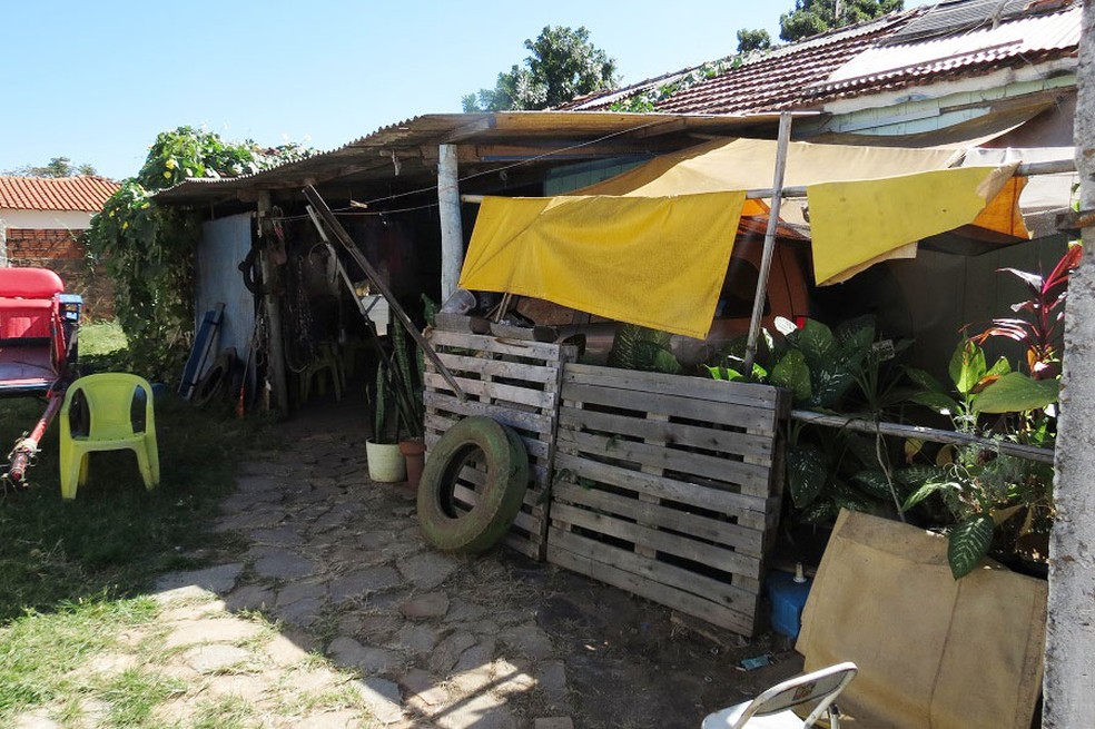 Mulher foi assassinada na manhÃ£ desta segunda-feira (20), em Dracena â Foto: Jorge Zanoni/Cedida